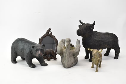 Vintage Composition Figural of Bear