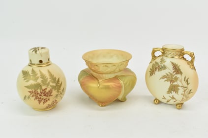Three Royal Worcester Table Articles