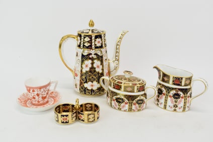 Royal Crown Derby Imari Coffee Pot