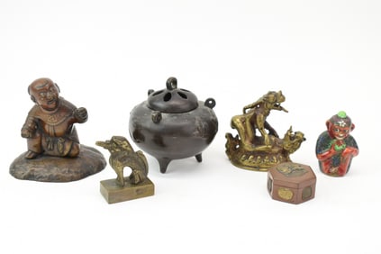 Asian Bronze Figural of Buddha