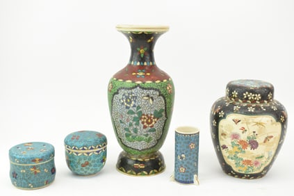 Group of Assorted Asian Porcelain Table Articles