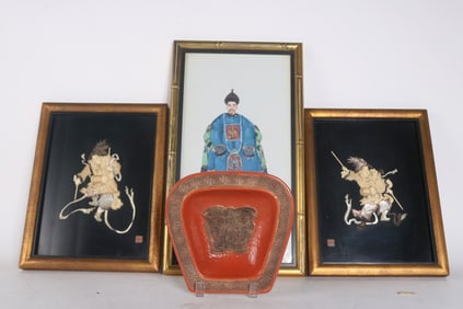 Four Assorted Asian Items