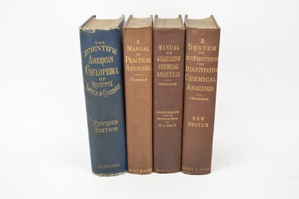 Group of Four Scientific Books