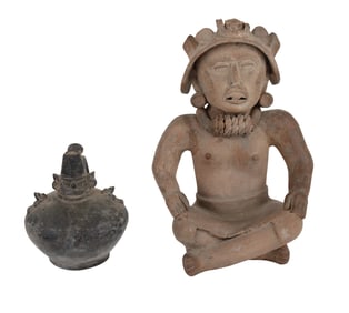 Pre-Columbian Peruvian Ceramic Vase