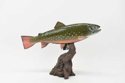 Land and Sea Brook Trout Statue