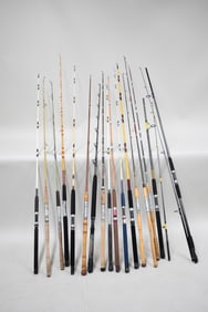 Group of Seventeen Assorted Fishing Rods