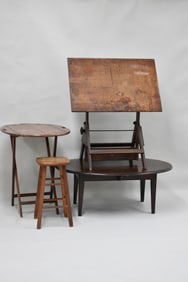 Oak Drafting Table