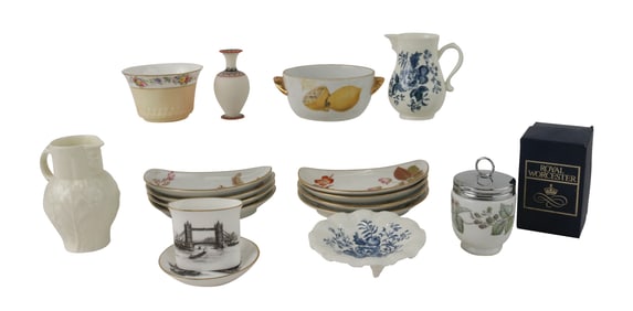 Group of Royal Worcester Table Articles