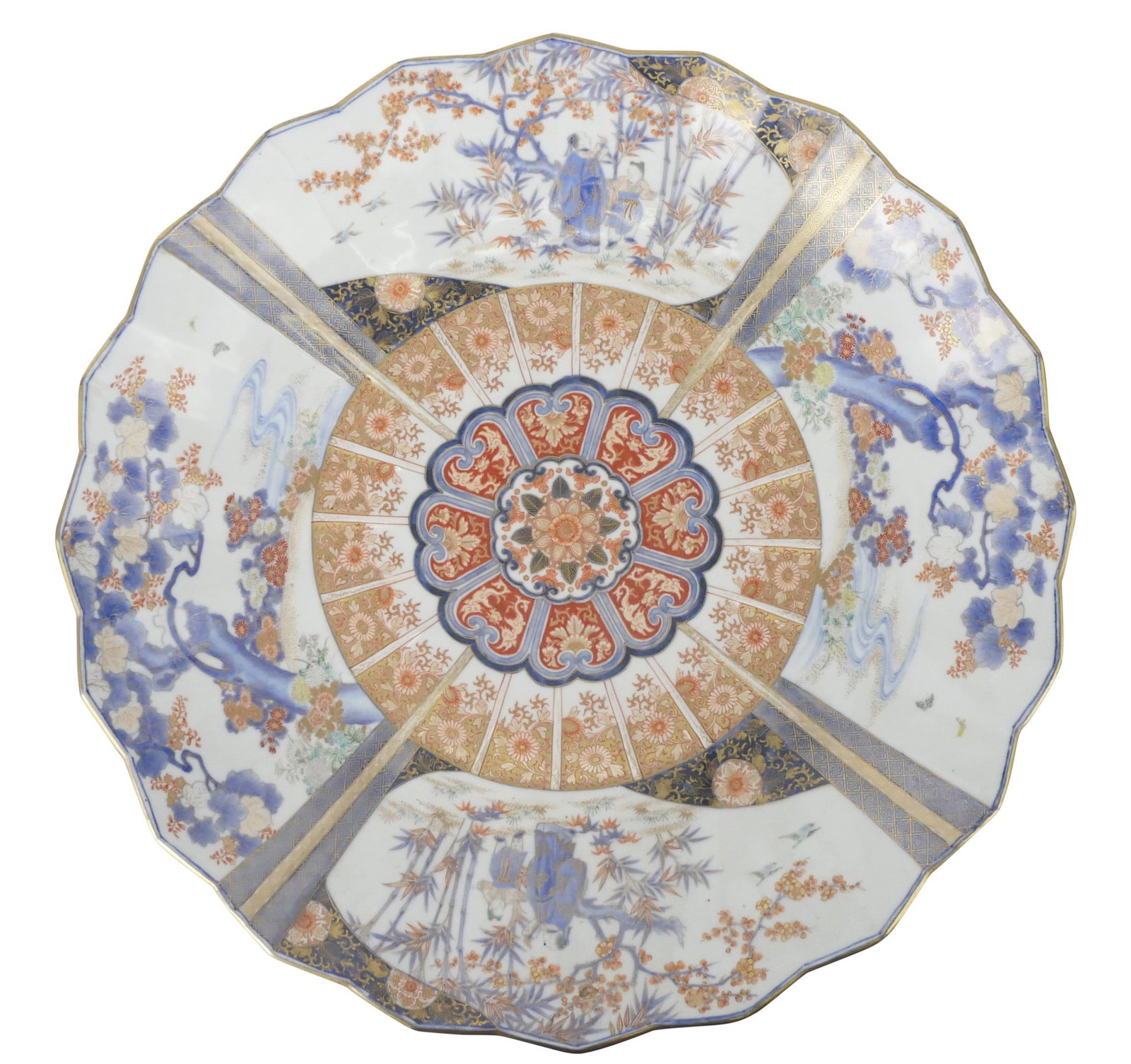 Japanese Imari Porcelain Charger (1 of 7)