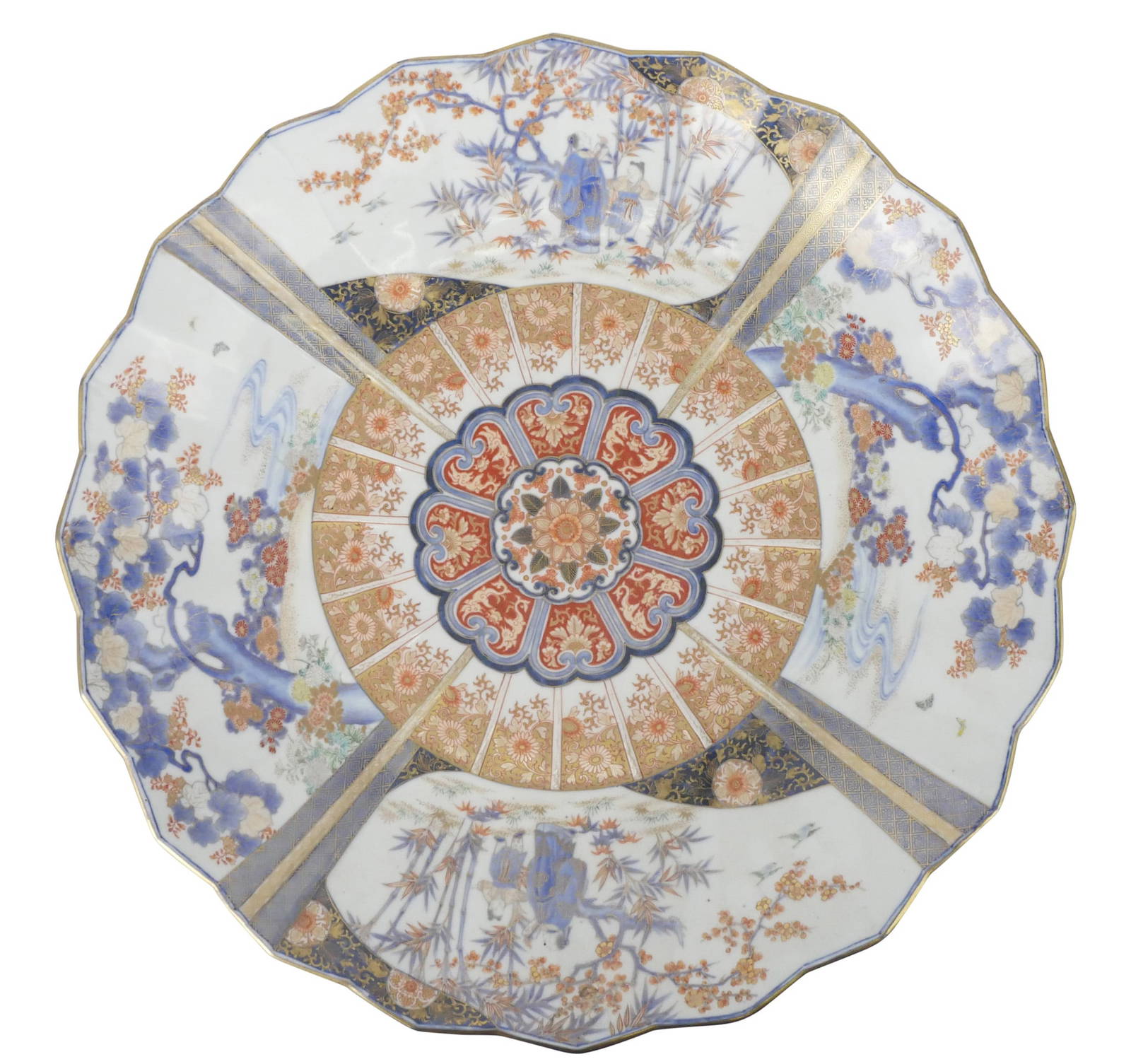 Japanese Imari Porcelain Charger