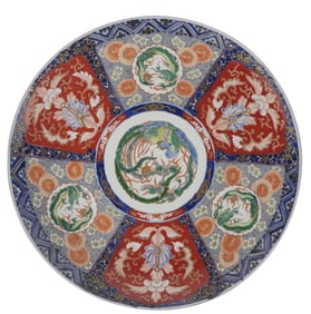 Large Japanese Imari Charger