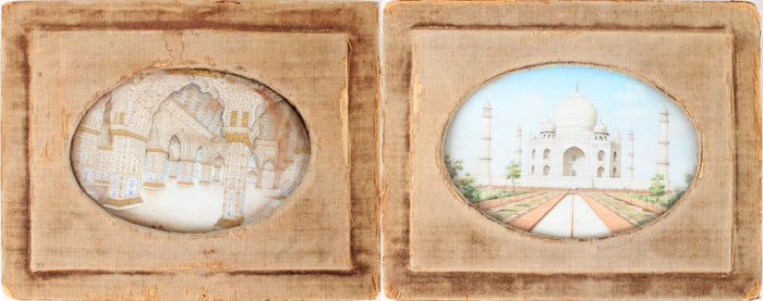 Two Agra School Company Paintings