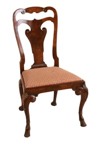 Queen Anne Burlwood Side Chair