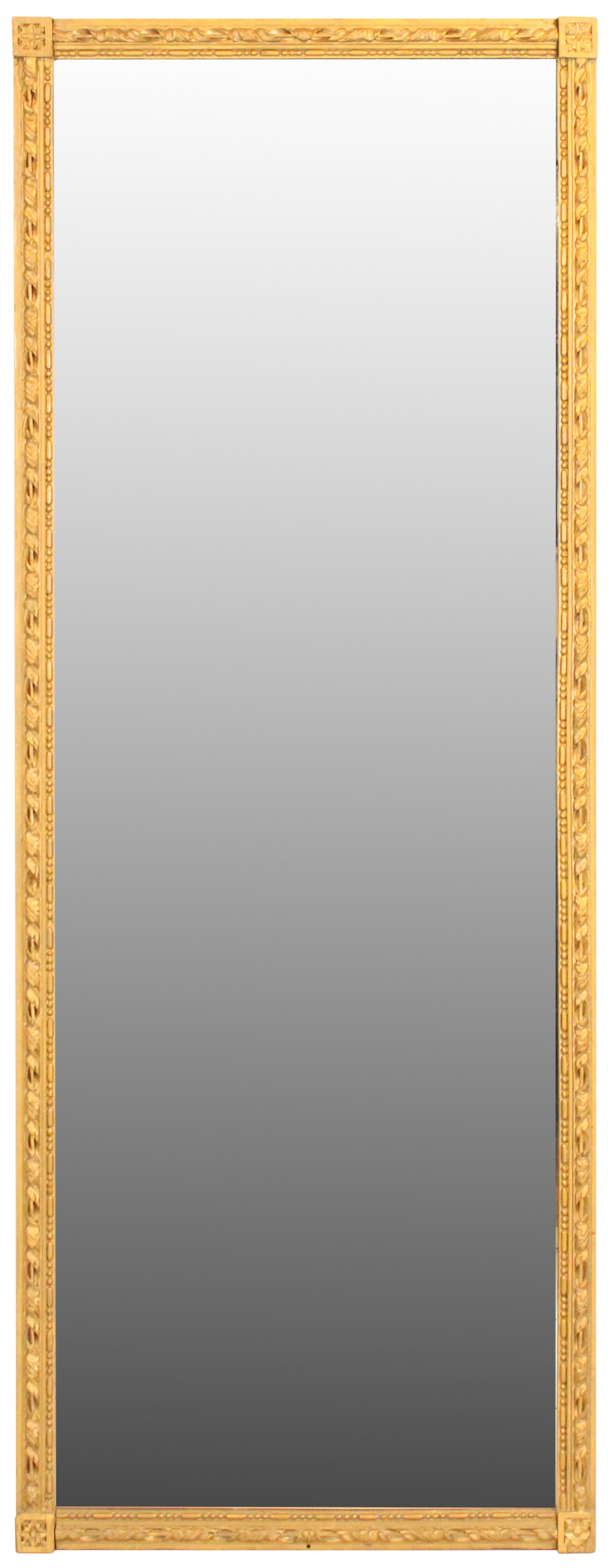 Louis XVI Style Giltwood Pier Mirror (1 of 6)