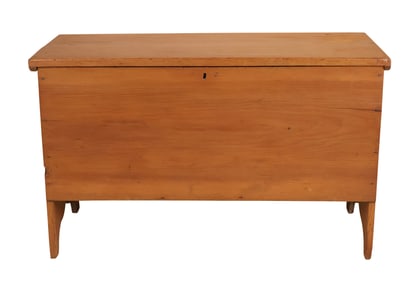 Federal Pine Blanket Chest, New England 1800-1820