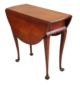 Queen Anne Maple Diminutive Drop-Leaf Dining Table