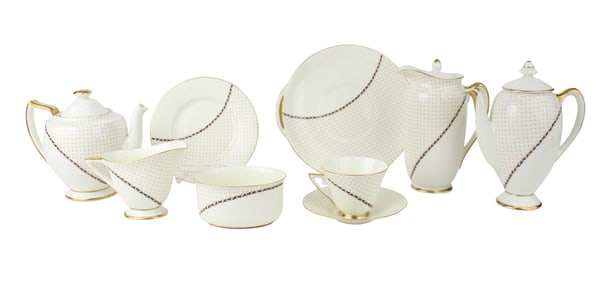 Royal Doulton Art Deco "Lucia" Partial Tea Service