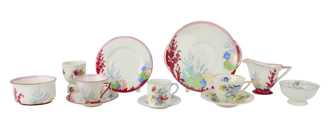 Royal Doulton "Ella" Partial Tea Service