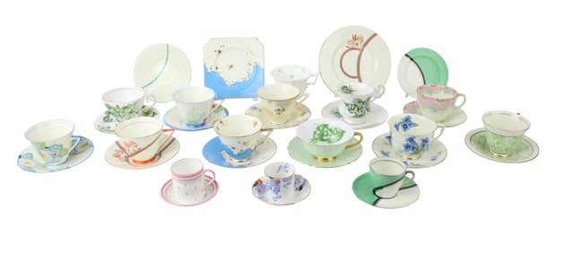 Group of Royal Doulton Teacups and Saucers