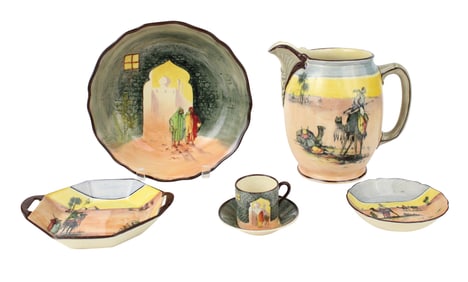 Group of Royal Doulton "Desert Scenes" Dinnerware