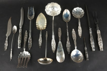 Sterling Lily of the Valley Pattern Hostess Ware
