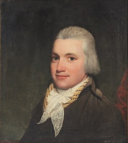 James Earl, 1761-1796, Portrait of a Gentleman, Oil on Canvas