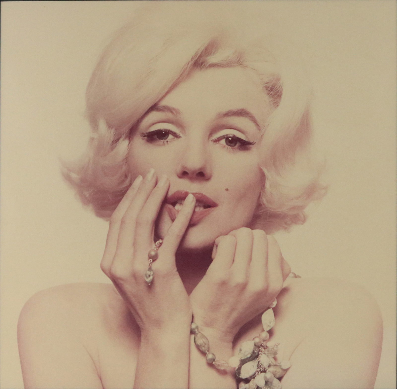 Bert Stern, American 1929-2013, Marilyn-1962, Vintage Ektacolor Print: Bert SternAmerican, 1929-2013Marilyn-1962Vintage Ektacolor Print1974, edition of 250, signed and titled. Labeled verso.Sight: 20 x 20 in. (50.8 x 50.8 cm.), Frame: 28 1/4 x 28 1/4 in. (71.8 x 71.8 cm.