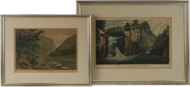 Two New Jersey Landscapes, Engravings