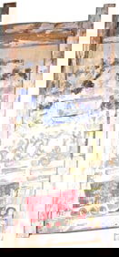 Purvis Young, American 1943-2010, Untitled, Mixed Media