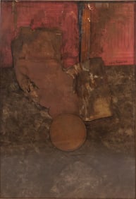 Karl Mann, 1930-, Surrealist Assemblage, Mixed Media
