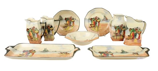Royal Doulton "Fisherfolk a Brittany" Dinnerware