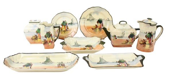 Royal Doulton "Fisherfolk a Brittany" Dinnerware