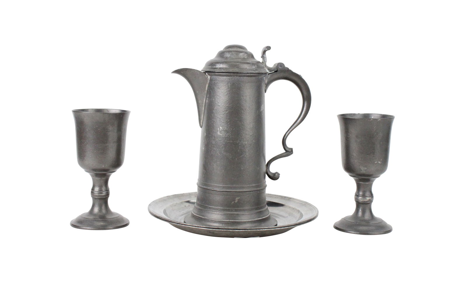 Boardman & Hart Church Pewter Communion Set (1 of 9)