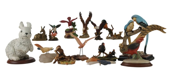 Large Group of Animal Figurines