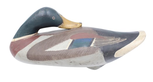 Chesapeake Bay Mallard Drake Sleeper Decoy