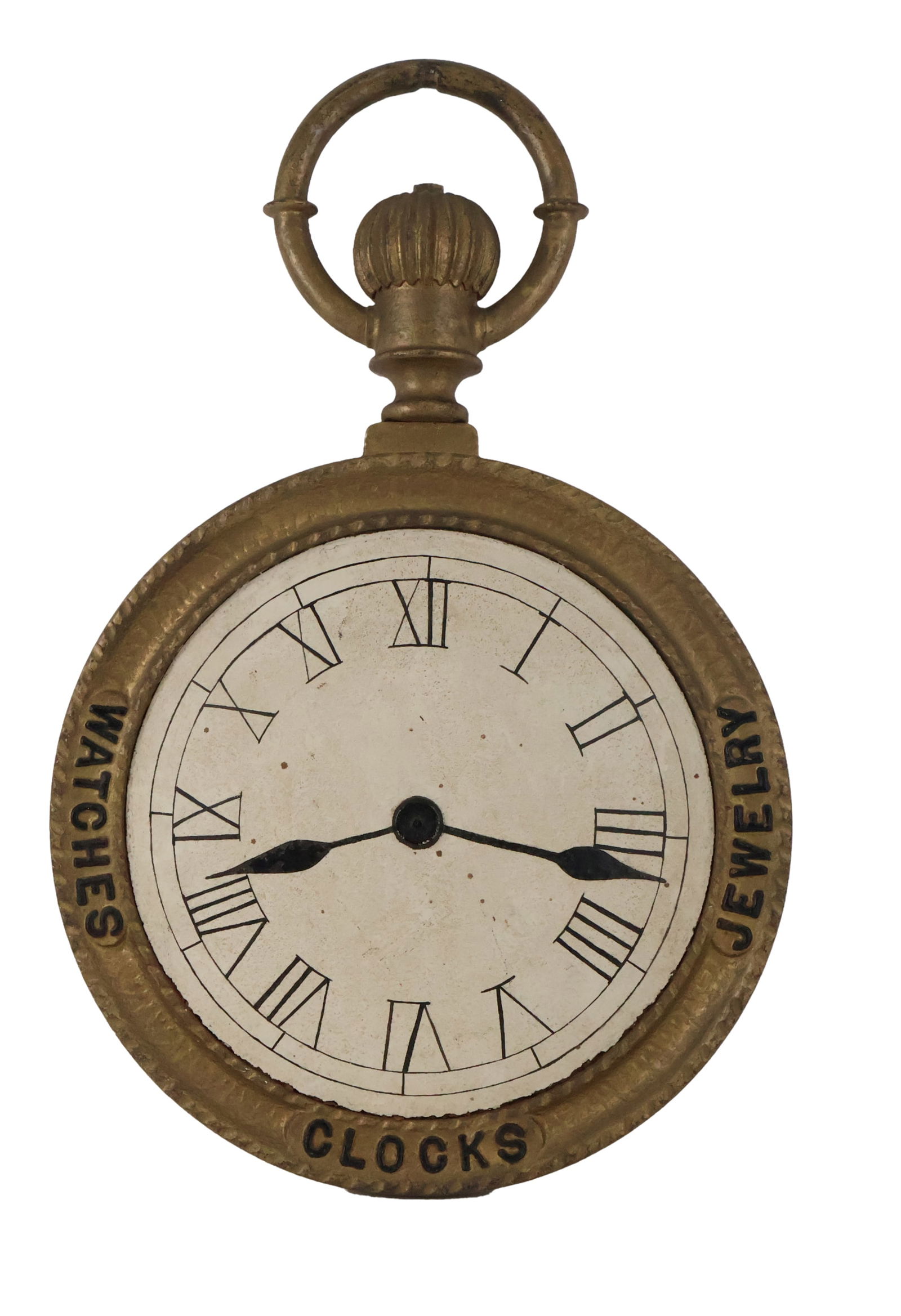 Painted Metal Watchmaker Trade Sign, American (1 of 9)