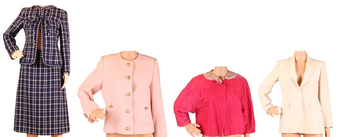 Four Designer Blazers