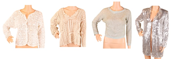 Four Designer Sweaters and Jackets