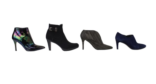 Four Pairs of Stuart Weitzman Booties