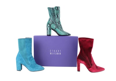 Three Pairs of Stuart Weitzman Boots