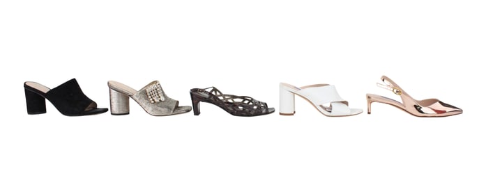 Five Pairs of Stuart Weitzman Heels