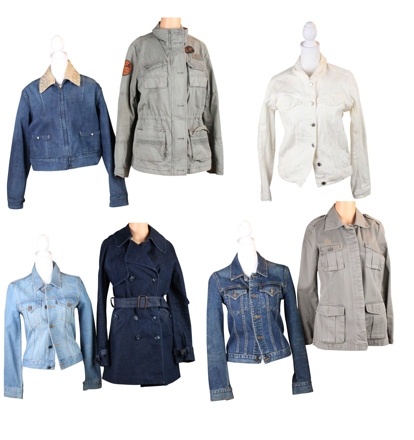 Seven Denim and Military Style Jackets (1 of 20)