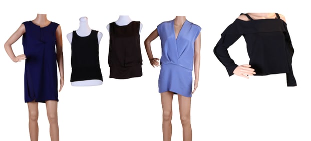 Five Designer Short Sleeve Shirts