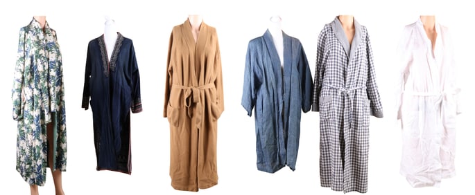 Six Robes and Kimonos