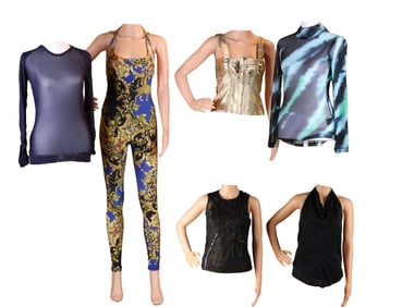 Four Sheer Shirts