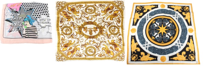 English Eccentrics Silk Scarf