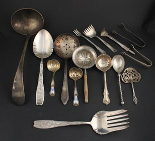 Collection of Vintage Sterling Silver Flatware