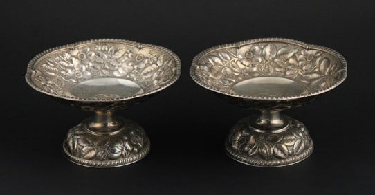 Pair of Gorham Petite Sterling Silver Footed Tazzas