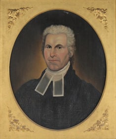 Portrait of Rev. Henry Wight, Oil on Canvas