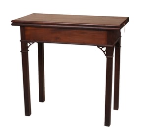 The John Brown Family Mahogany Games Table